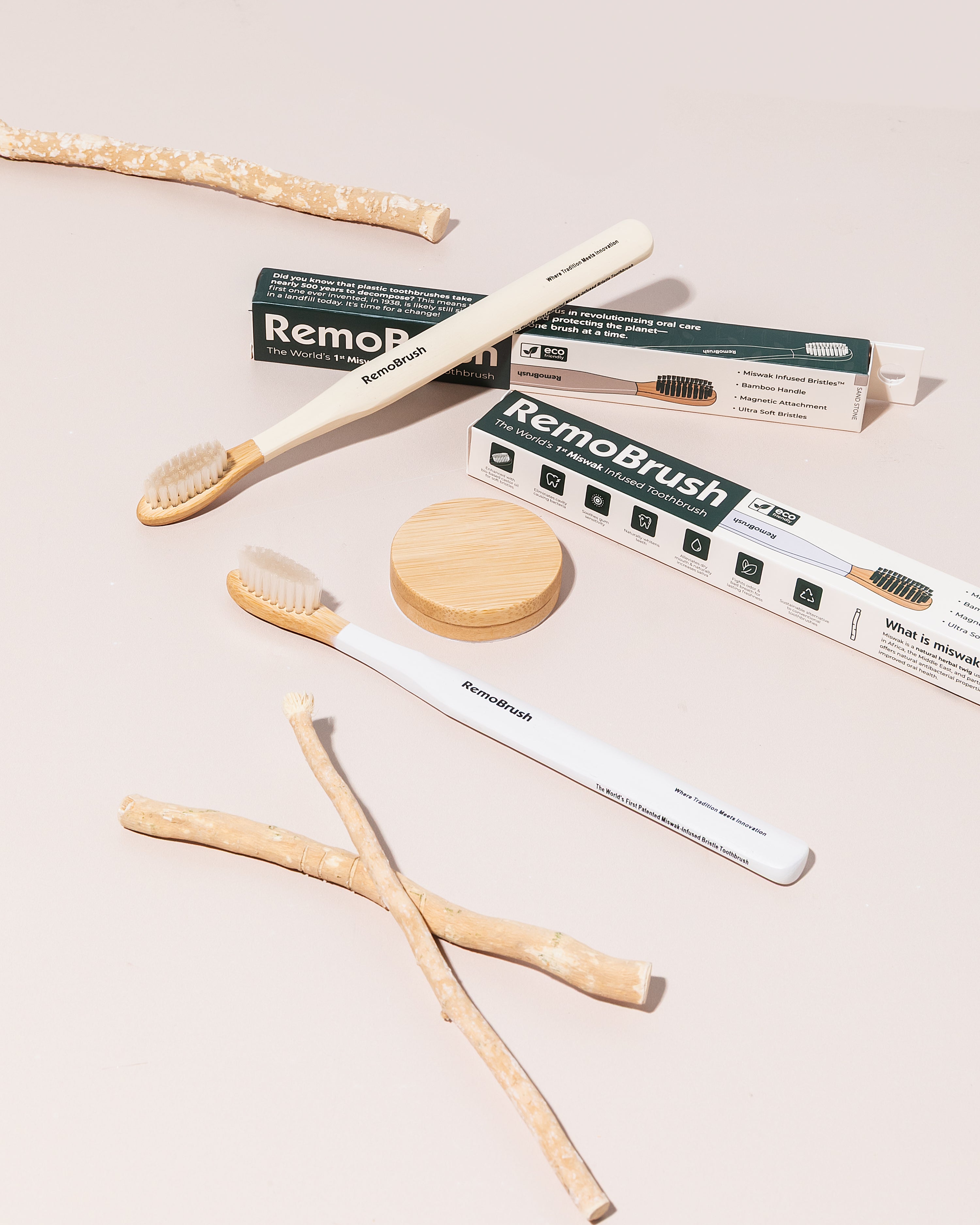 Double Pack with Magnets + Miswak Twig