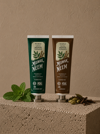 RemoBrush Miswak & Neem Toothpaste (Halal)