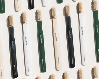RemoBrush Year Supply – 3 Miswak Bristles Bamboo Toothbrushes