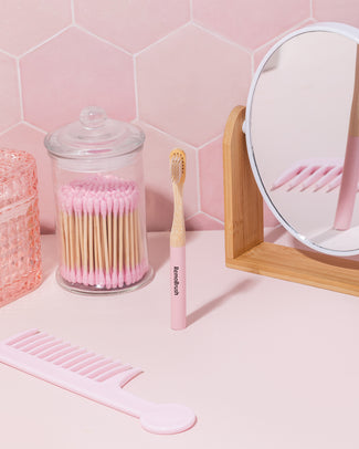 RemoMini (Enfants) – Brosse à dents en bambou avec poils de Miswak