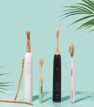 Têtes de brosse à dents électriques en bambou à brins de Miswak (paquet de 2)